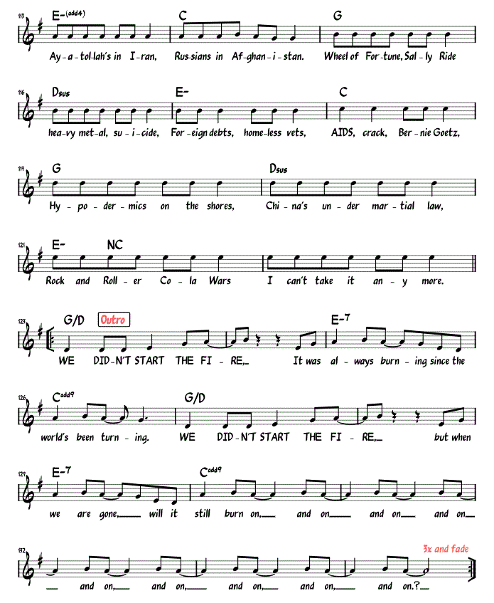 Sheet Music